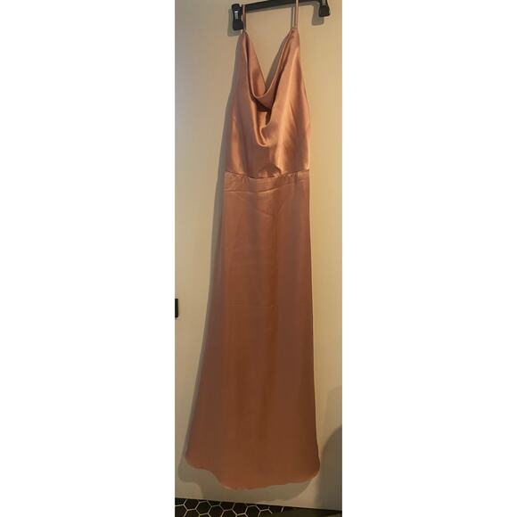 EUC ROSE color Amsale Alicia dress sz: 2 - Picture 12 of 16